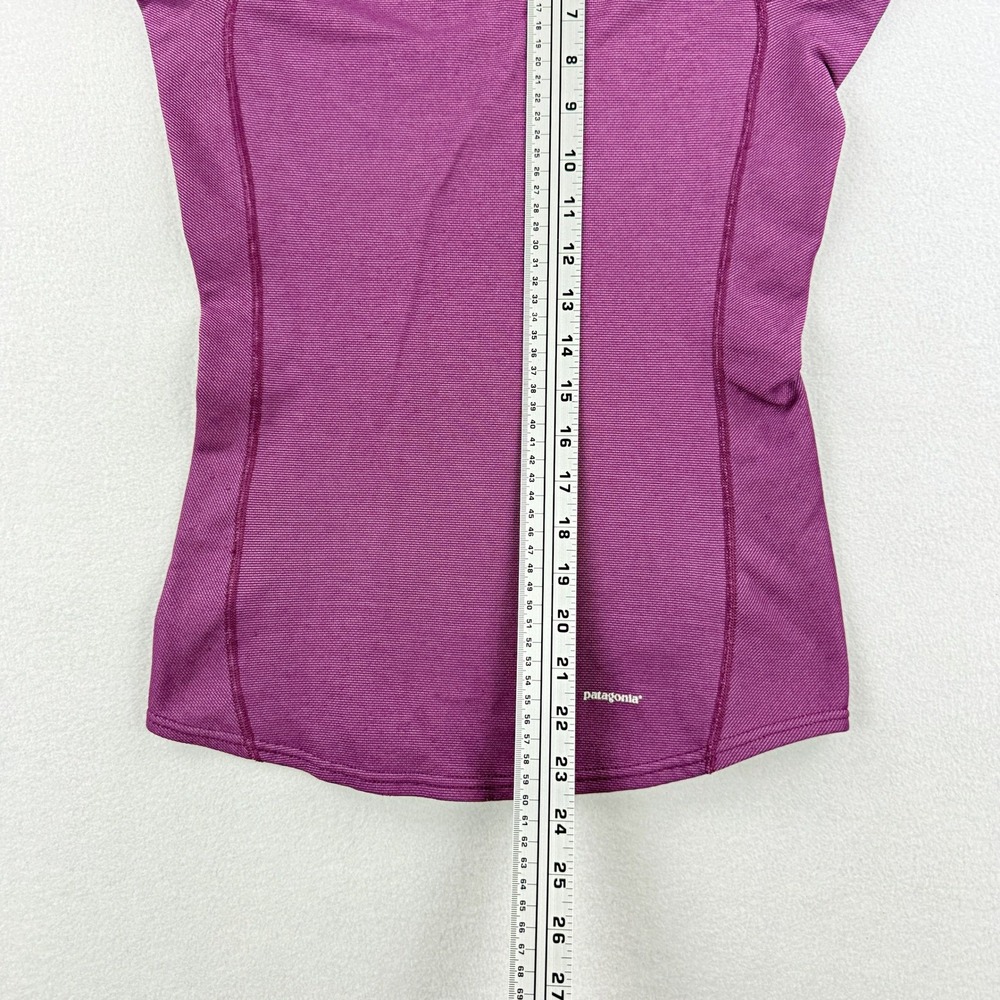 Patagonia Womens Capilene 3 Crew Top Size XS Womens Berry Long Sleeve Baselayer - Picture 6 of 6